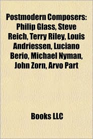 BARNES & NOBLE | Postmodern Composers: Philip Glass, Steve Reich ...