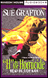 H Is for Homicide (Kinsey Millhone Series #8)