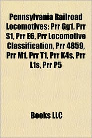 BARNES & NOBLE | Pennsylvania Railroad Locomotives: Prr Gg1, Prr ...