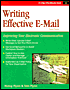 Writing Effective E-Mail