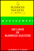 Six Laws of Business Success