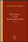 Escolios a Un Texto Implicito: An Anthology