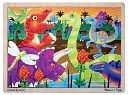 Prehistoric Sunset (Dinosaurs) Jigsaw (24 pc) by Melissa & Doug: Product Image