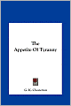 The Appetite of Tyranny
