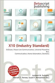 BARNES & NOBLE | X10 (Industry Standard) by Lambert M. Surhone ...