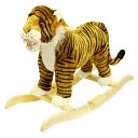 HAPPY TRAILST Tiger Plush Rocking Animal by Trademark Games: Product Image