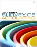 Survey of Accounting, 5th Edition