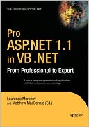 Pro ASP.NET 1.1 in VB .NET: From Professional to Expert
