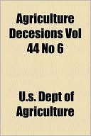 Agriculture Decesions Vol 44 No 6
