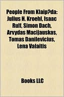 People From Klaip Da by Books Llc: Book Cover