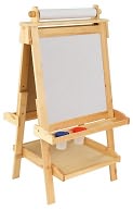 Kidkraft Deluxe Wood Easel - Natural by KidKraft: Product Image