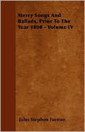 Merry Songs and Ballads, Prior to the Year 1800 - Volume V