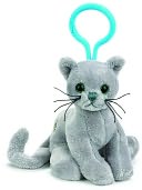 Webkinz Charcoal Cat Kinz Klip