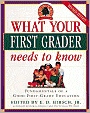 What Your First Grader Needs to Know: Fundamentals of a Good First-Grade Education