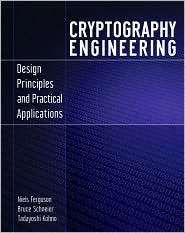 Cryptography Engineering by Niels Ferguson: Book Cover