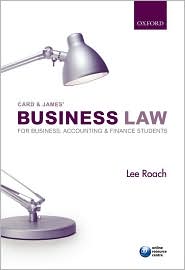 Card & James Business Law for Business, Accounting, and Finance 
