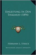 Einleitung in Den Thalmud (1894)
