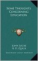 Some Thoughts Concerning Education