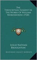 The Theocritean Element In The Works Of William Wordsworth (1920)
