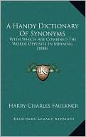 A Handy Dictionary Of Synonyms