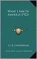 What I Saw in America (1922)