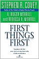 First Things First