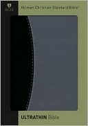 HCSB UltraThin Bible, Black/Gray Duotone Simulated Leather