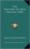 The Teaching Of Oral English (1920)