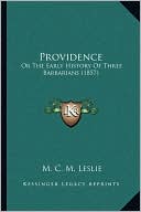 Providence: Or The Early History Of Three Barbarians (1857)