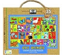 Green Start Giant Floor Puzzles: ABC Animals (35 Piece Floor Puzzles Made of 98% Recycled Materials)