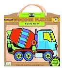 Green Start Wooden Puzzles: Mighty Mixer - Earth Friendly Puzzles with Handy Carry & Storage Case