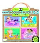 Green Start Wooden Puzzles: Little Princess - Earth Friendly Puzzles with Handy Carry & Storage Case