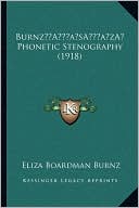 Burnz Phonetic Stenography (1918)