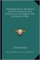 Experimentelle Beitrage Zur Psychologie Des Vergleichs Im Gebiete Des Zeitsinns (1906)