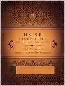 HCSB Study Bible, Brown/Tan Duotone Simulated Leather