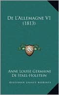 De L'Allemagne V1 (1813)