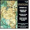 Walter Piston: Symphony No. 6; Concerto for Orchestra; Concertino for Piano and Orchestra