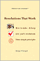 Resolutions That Work