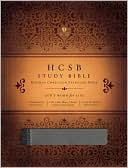 HCSB Study Bible, Black/Gray Duotone Simulated Leather Indexed