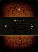 HCSB Study Bible, Black Deluxe Leather