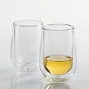 Steady-Temp Double Wall Chardonnay/Chablis Stemless Wine Glasses - Set of 2