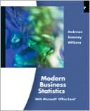 Modern Business Statistics with Microsoft Excel