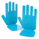 Jonathan Adler Teal Metal Hand Bookends Set of 2 by Barnes & Noble: Product Image