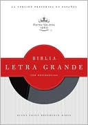 RVR 1960 Biblia Letra Grande con Referencias (Black/Gray Simulated Leather)