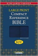 KJV Compact LP Reference Bible, Blue w/ Magnetic Flap