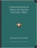 Chronological Table Of Jewish History (1881)