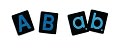 Uppercase/Lowercase Tactile Letters with Activity Guide