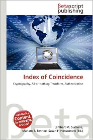 Index Of Coincidence | RM.