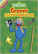 Sesame Street Grover Sticker Paper Doll