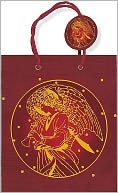 Gold Angel Holiday Gift Bag